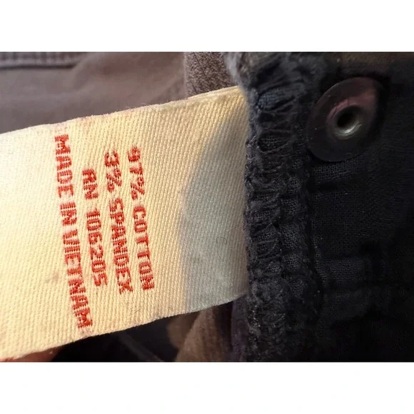 Sundance Corduroy Pants size 2 Womens Gray Skinny Jeans Stretch Womens Stretch - Picture 5 of 12